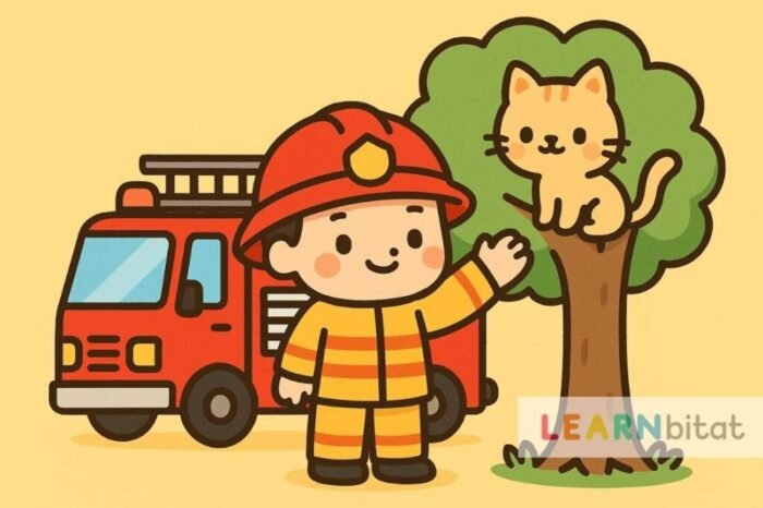 Reading & Listening Comprehension Exercises for First Graders - Passages with Questions and Answers - 1st Grade - Community Helpers - Firefighters